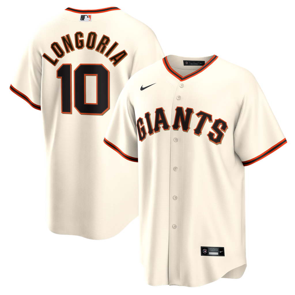 San Francisco Giants Nike Cream Replica MLB baseball jersey