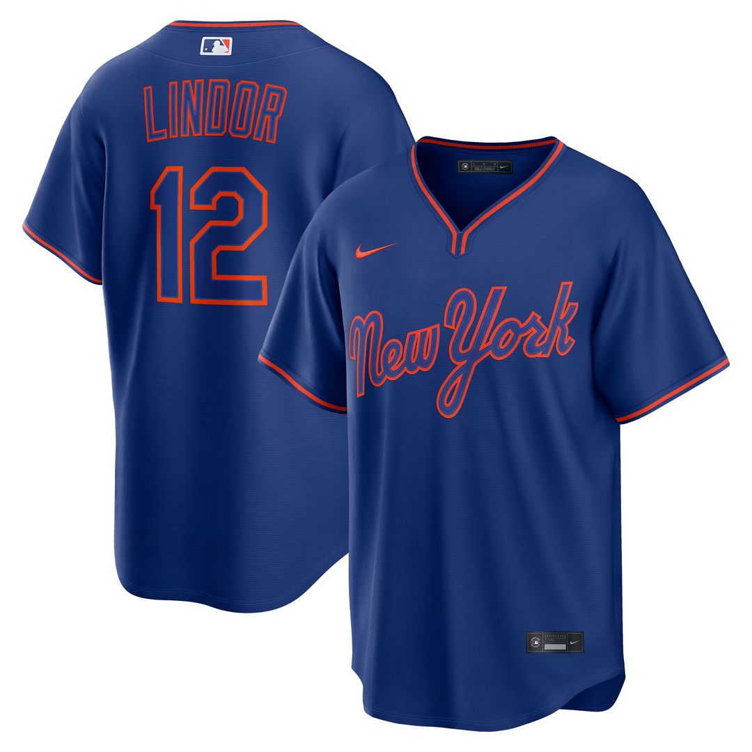 New York Mets Nike Royal Replica MLB baseball jersey