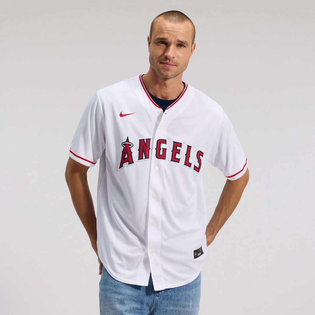 Los Angeles Angels Nike Replica Jersey White