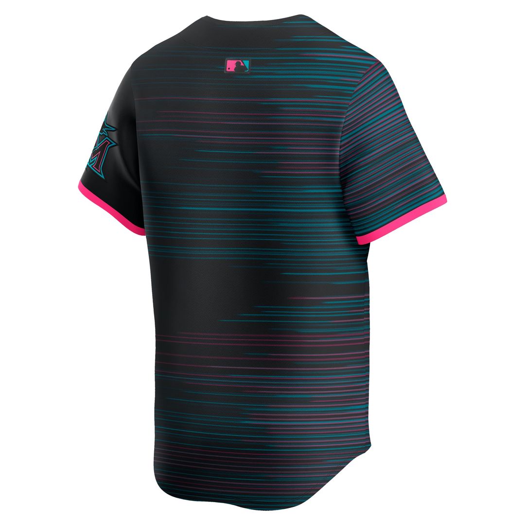 Miami Marlins Nike Jersey Black