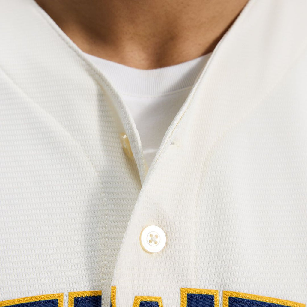 Milwaukee Brewers Nike Replica Jersey Cream