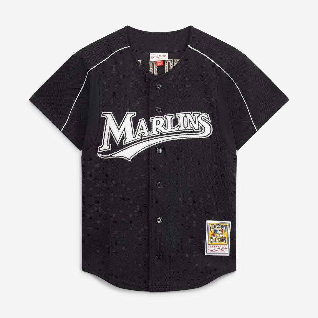 Florida Marlins Mitchell & Ness Jersey Black