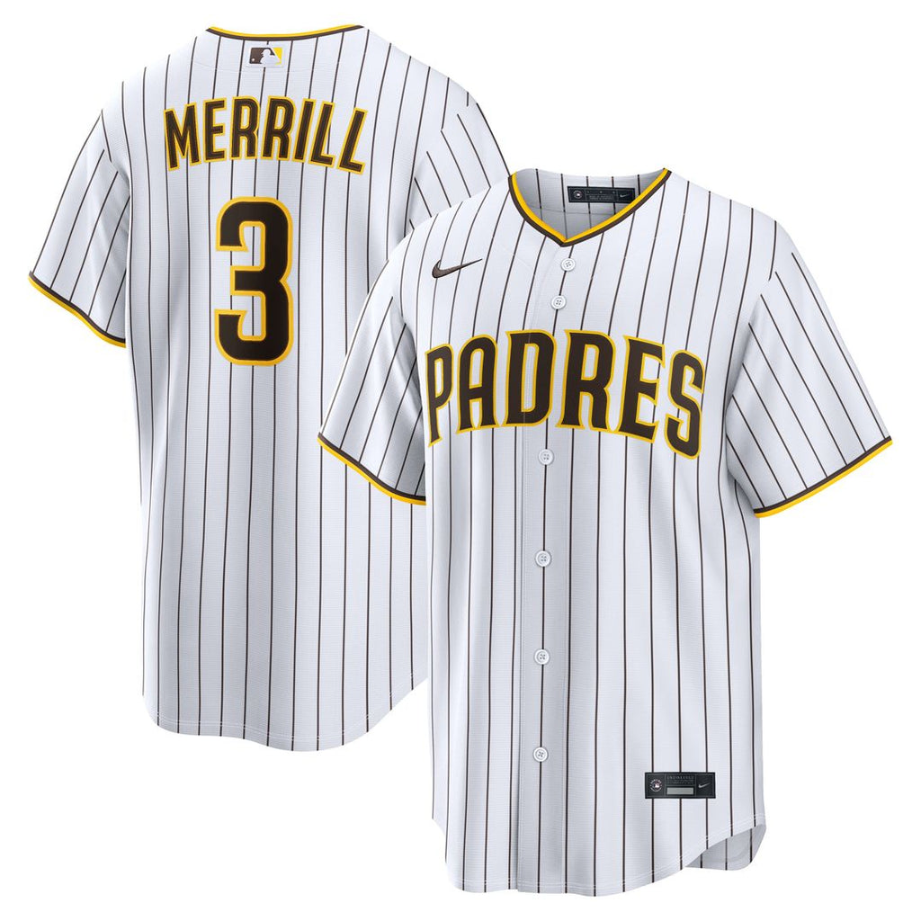 San Diego Padres Nike White Replica MLB baseball jersey