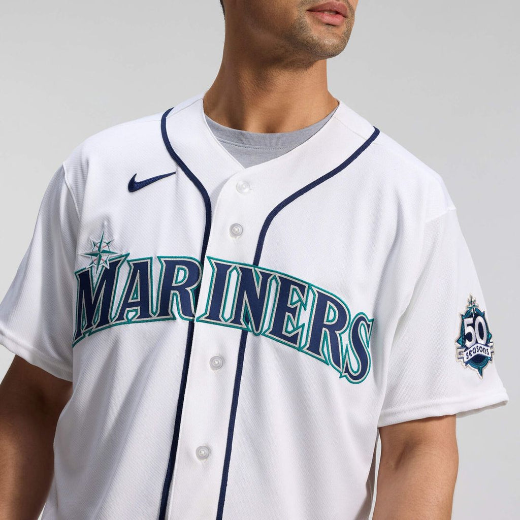 Seattle Mariners Nike Authentic Jersey White