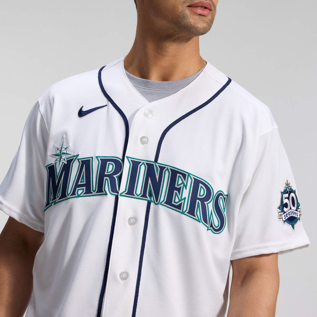 Seattle Mariners Nike Authentic Jersey White