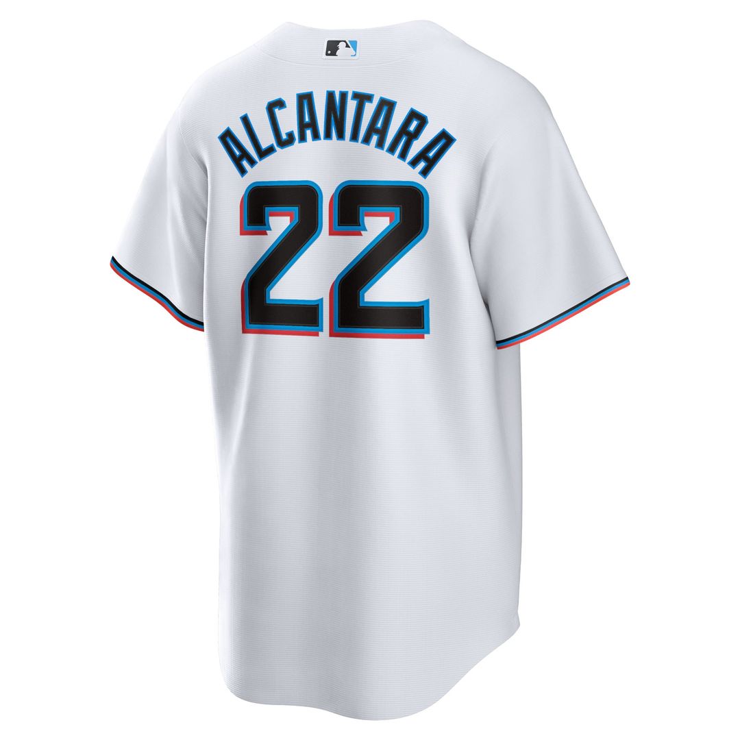 Miami Marlins Nike Replica Jersey White