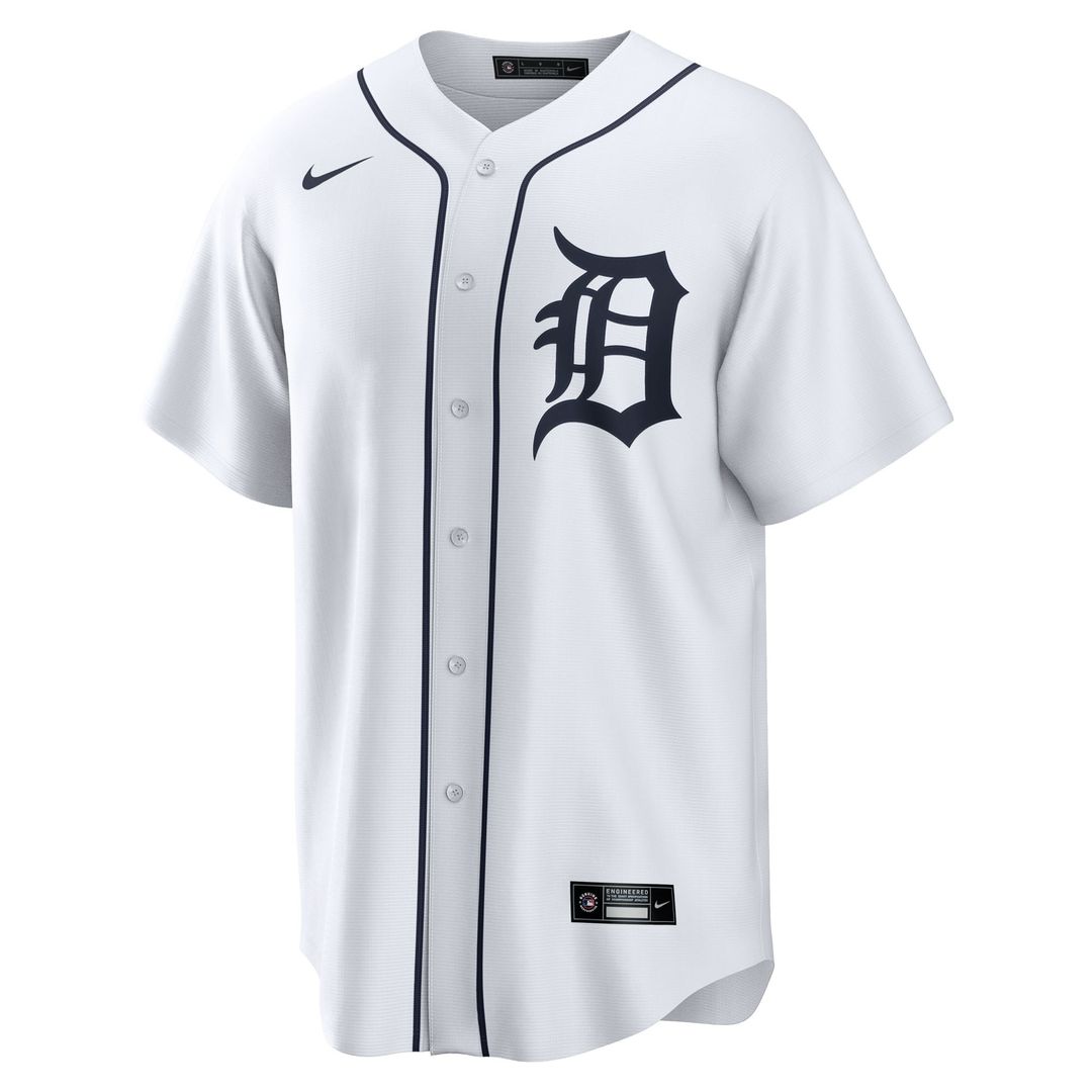 Detroit Tigers Nike Replica Jersey White