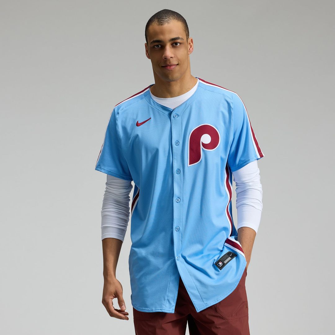 Philadelphia Phillies Nike Authentic Jersey Blue