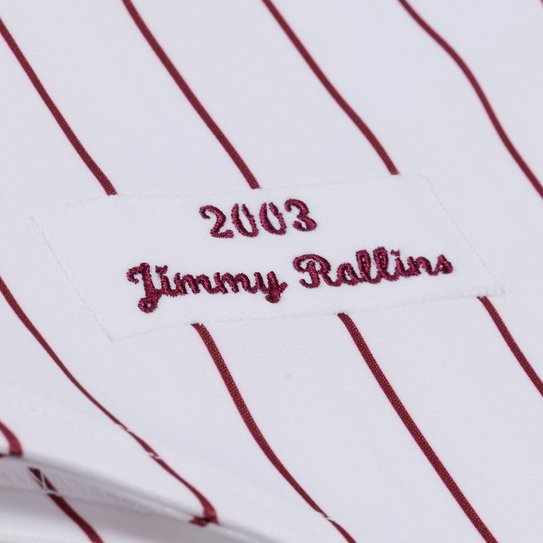 Philadelphia Phillies Mitchell & Ness Authentic Jersey White