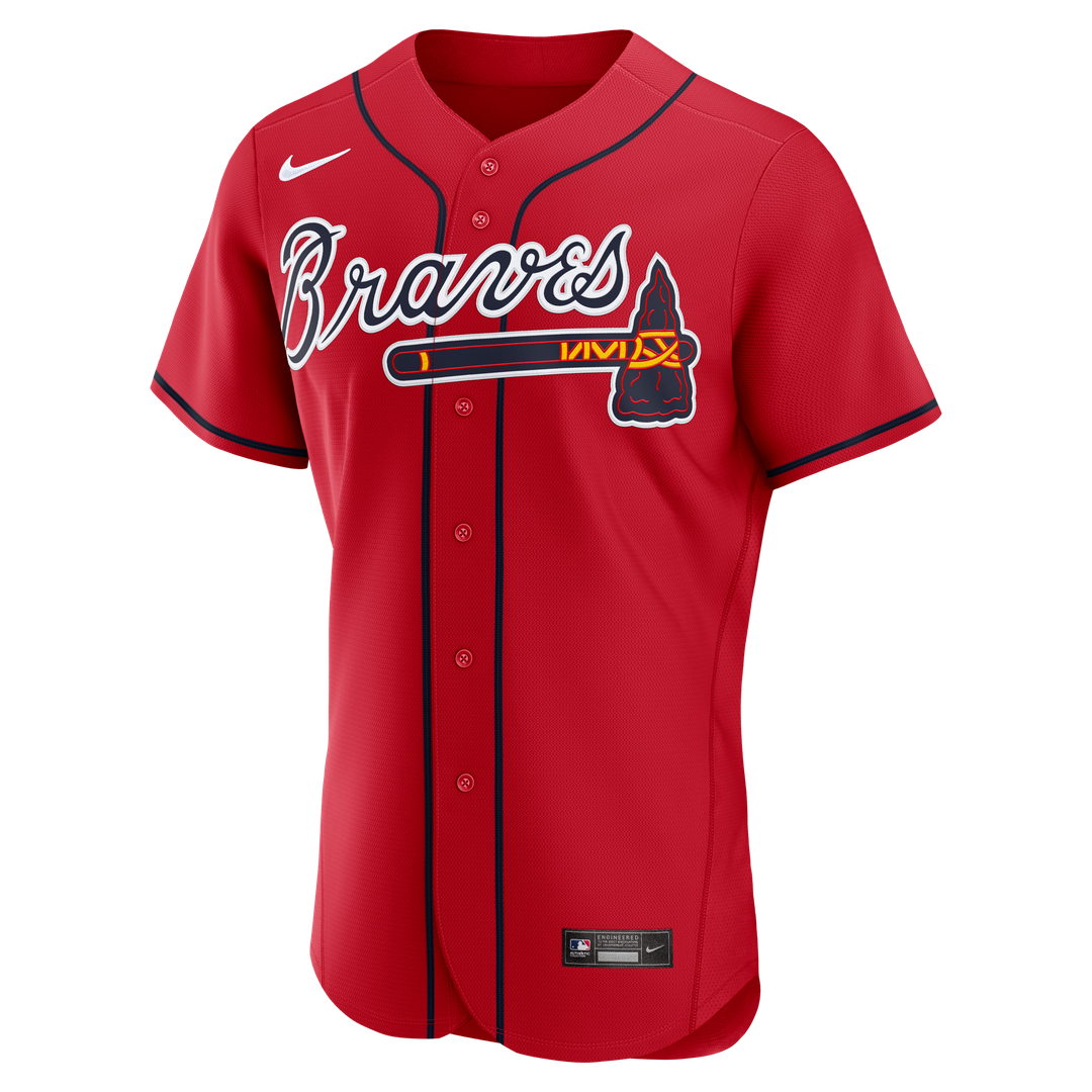Atlanta Braves Nike Authentic Jersey Red