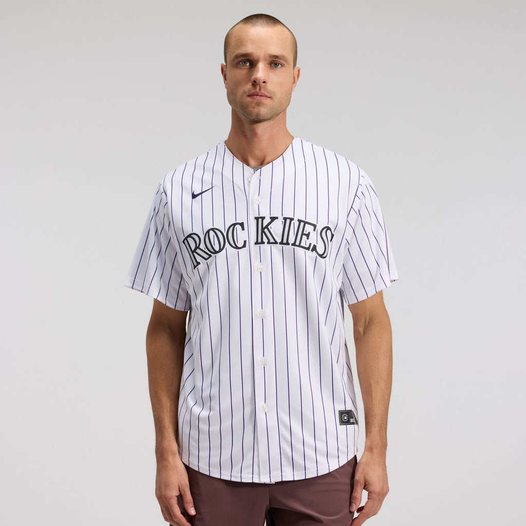 Colorado Rockies Nike Replica Jersey White