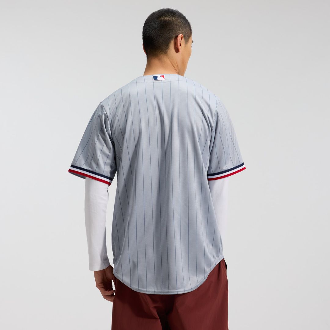 Minnesota Twins Nike Replica Jersey Gray