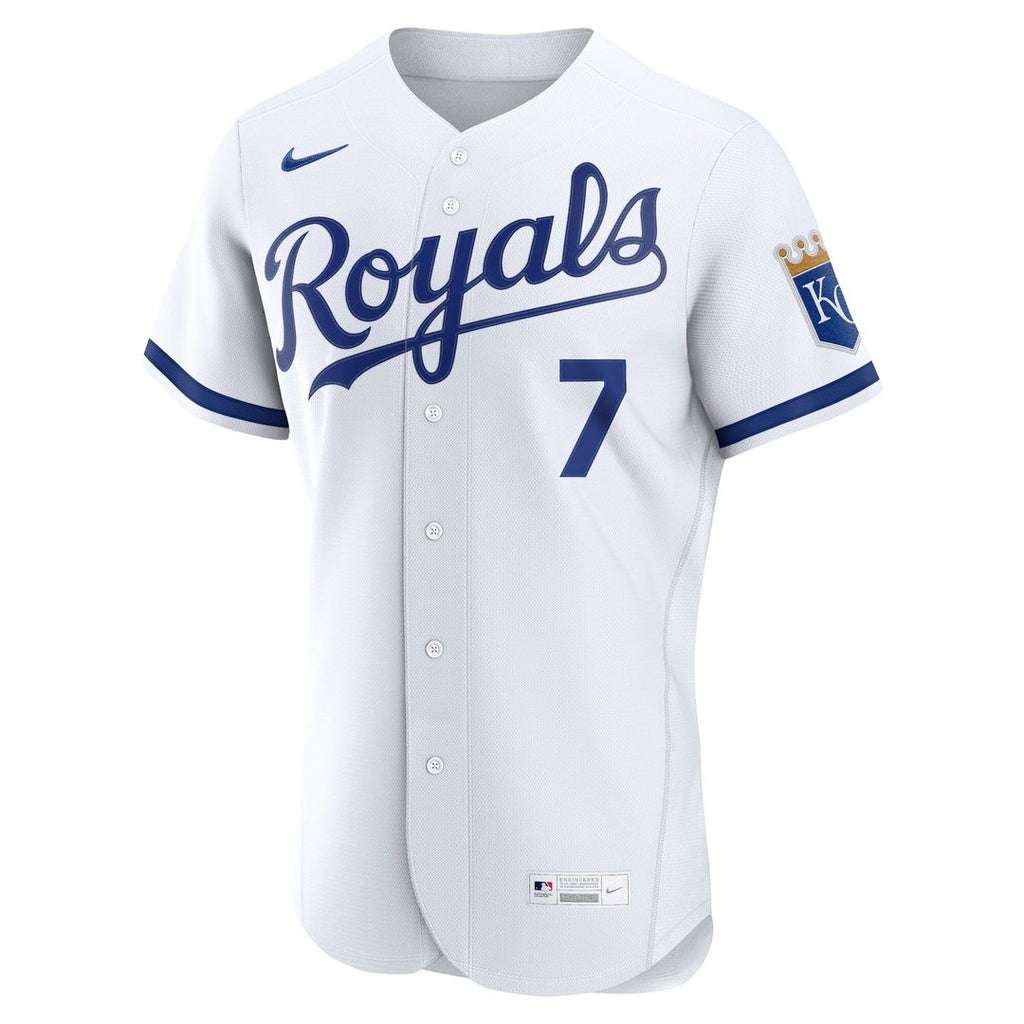 Kansas City Royals Nike Authentic Jersey White