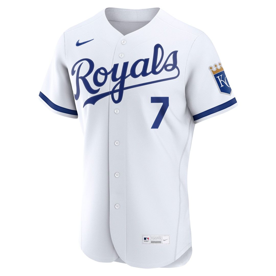 Kansas City Royals Nike Authentic Jersey White