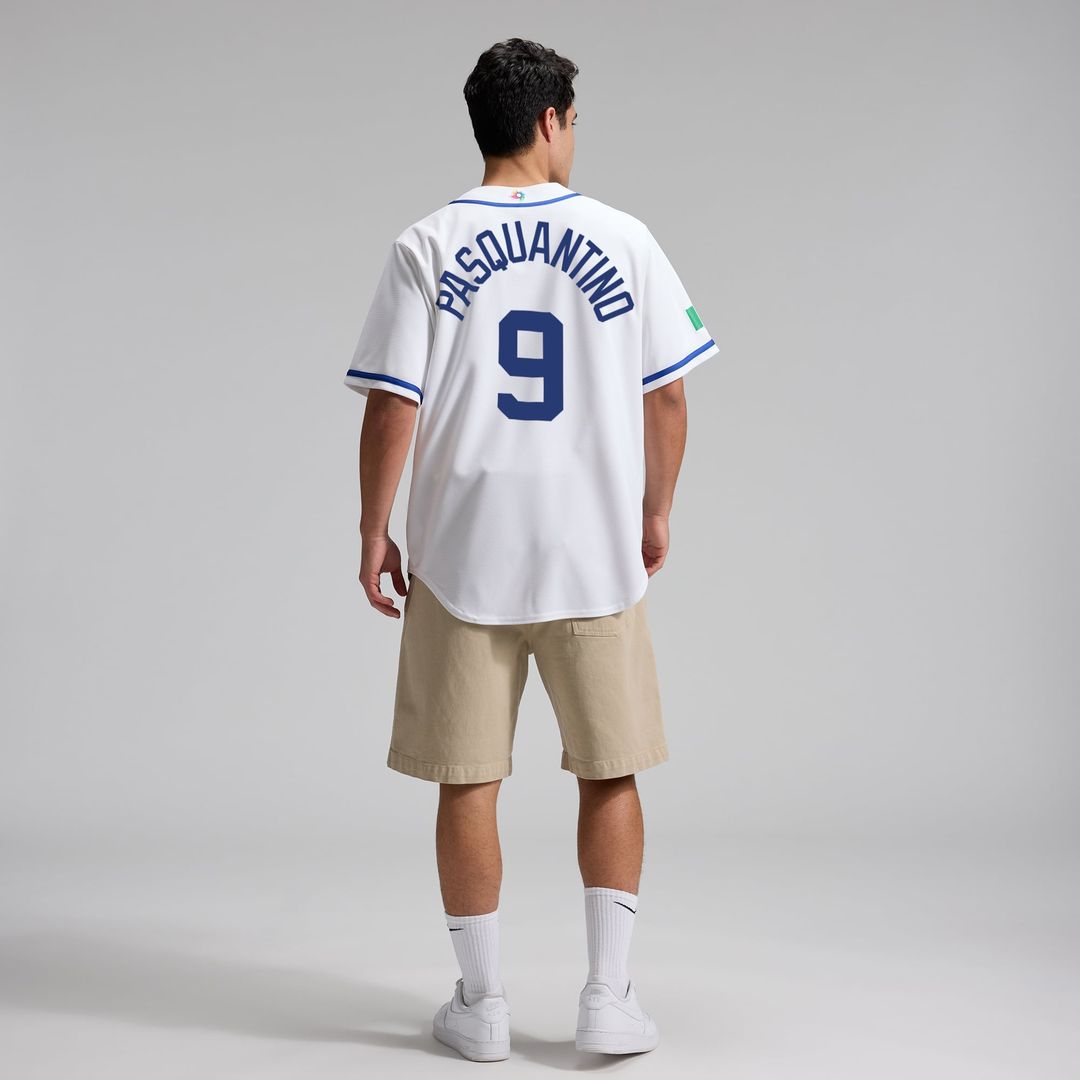 Italy Baseball Nike Jersey White