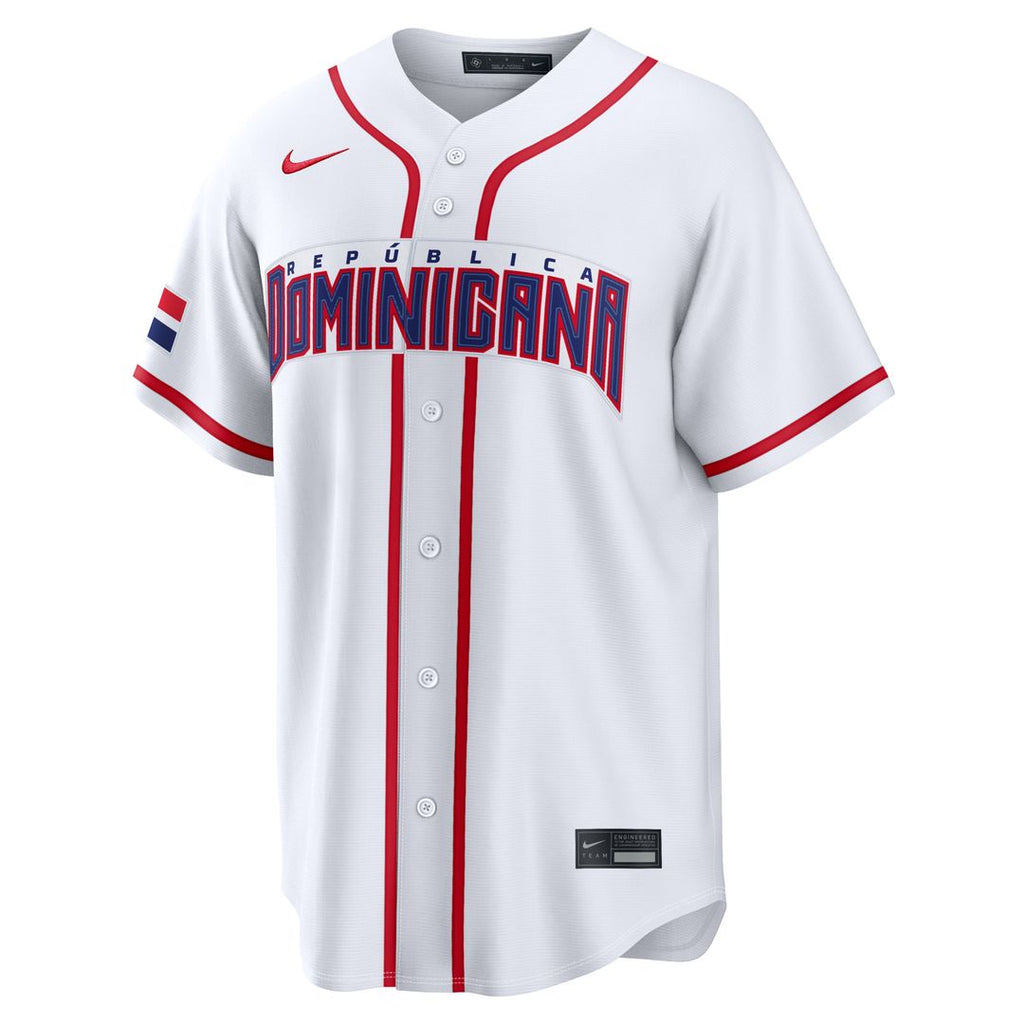 Dominican Republic Baseball Nike Jersey White