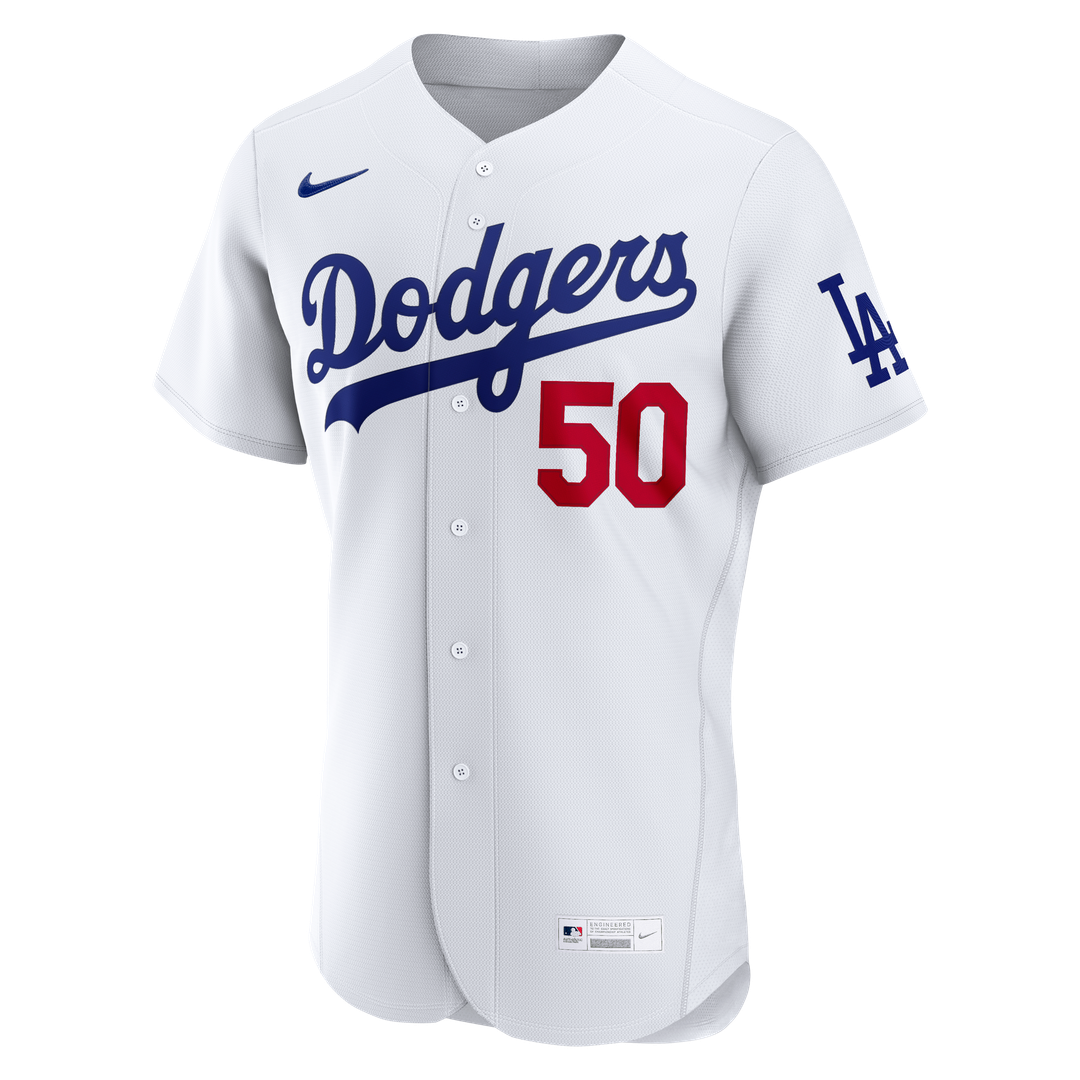 Los Angeles Dodgers Nike Replica Jersey White
