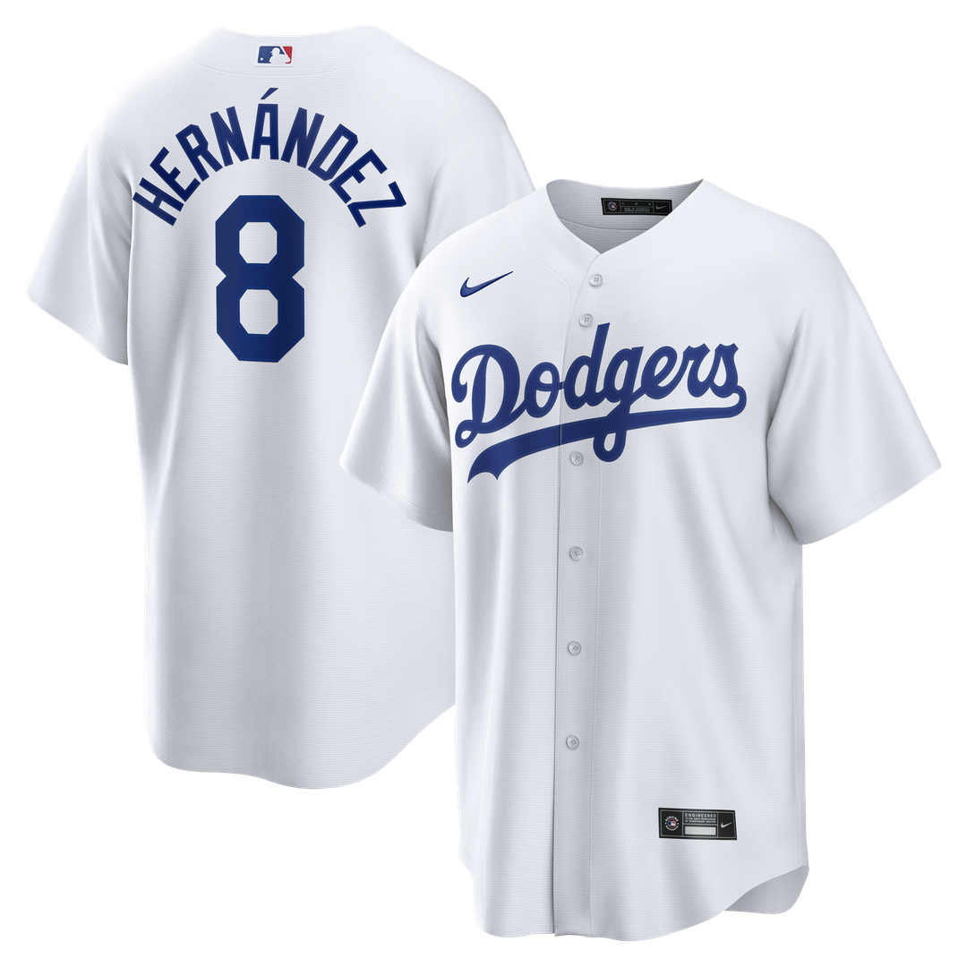 Los Angeles Dodgers Nike White Replica MLB baseball jersey