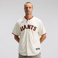 San Francisco Giants Nike Cream Replica MLB baseball jersey