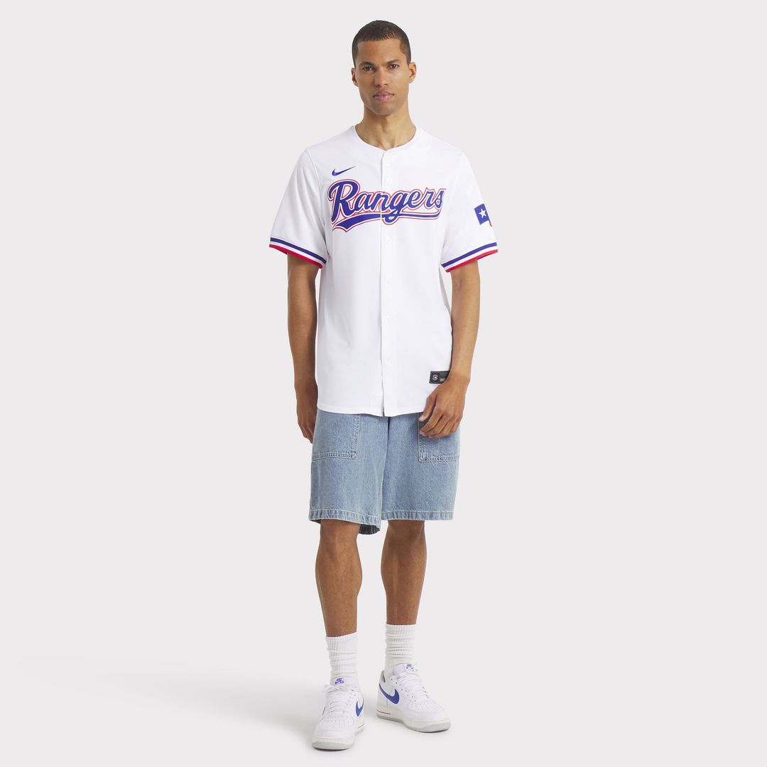 Texas Rangers Nike Jersey White