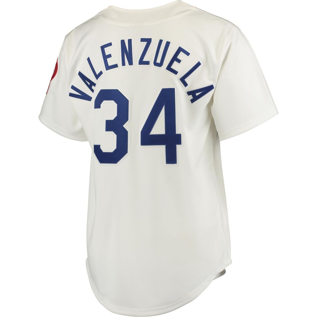 Los Angeles Dodgers Mitchell & Ness Authentic Jersey Gray