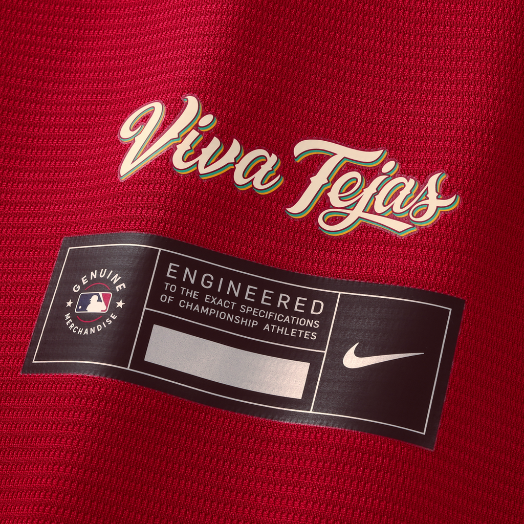 Texas Rangers Nike Jersey Red