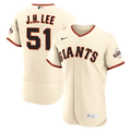 San Francisco Giants Nike Cream Authentic MLB baseball jersey