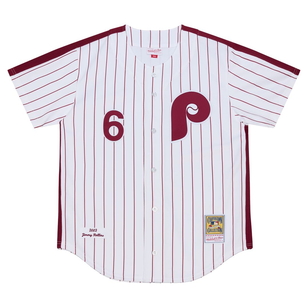 Philadelphia Phillies Mitchell & Ness Authentic Jersey White