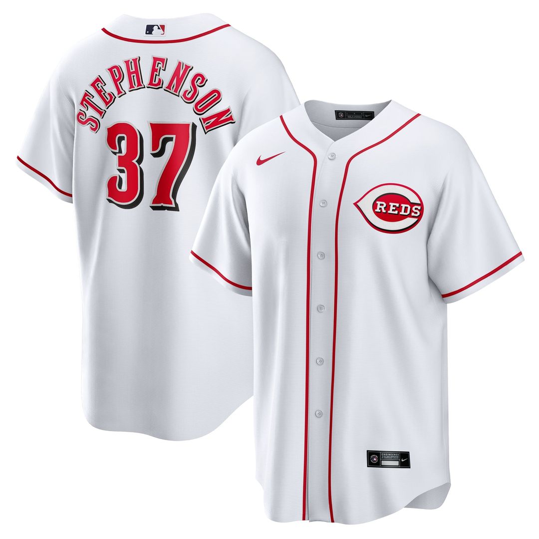 Cincinnati Reds Nike White Replica MLB baseball jersey