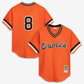 Baltimore Orioles Mitchell & Ness Authentic Jersey Orange