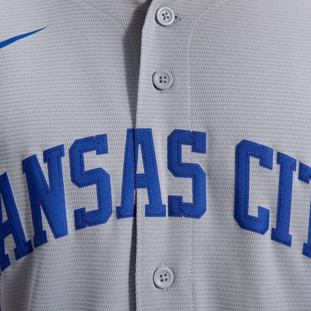 Kansas City Royals Nike Replica Jersey Gray