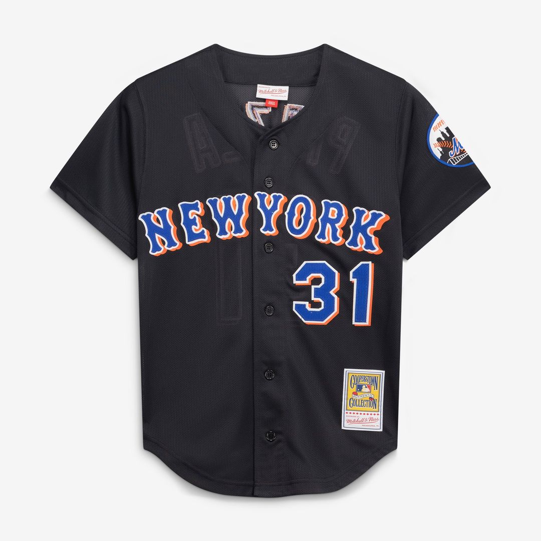 New York Mets Mitchell & Ness Jersey Black