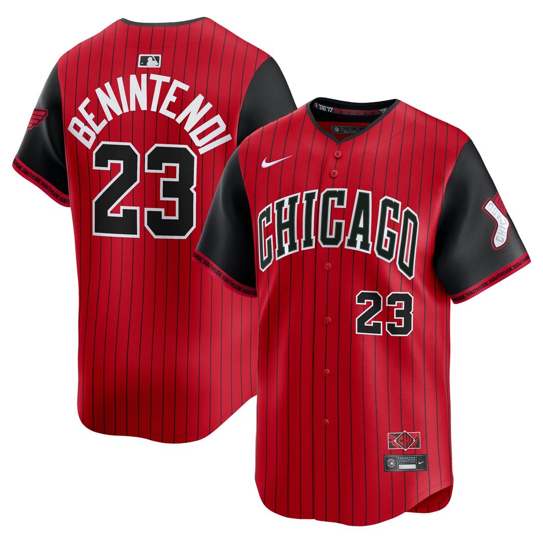 Chicago White Sox Nike White MLB baseball jersey