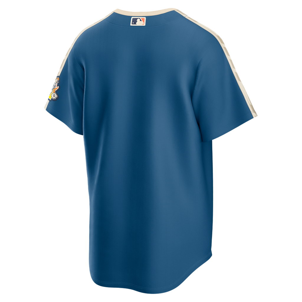 Milwaukee Brewers Nike Jersey Blue