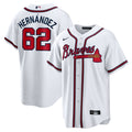 Atlanta Braves Nike White Replica MLB baseball jersey