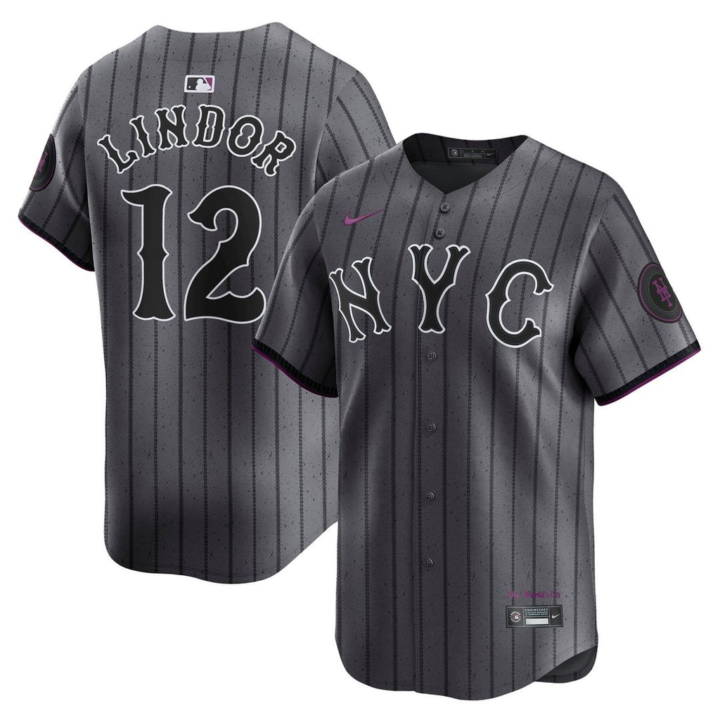 New York Mets Nike Gray MLB baseball jersey
