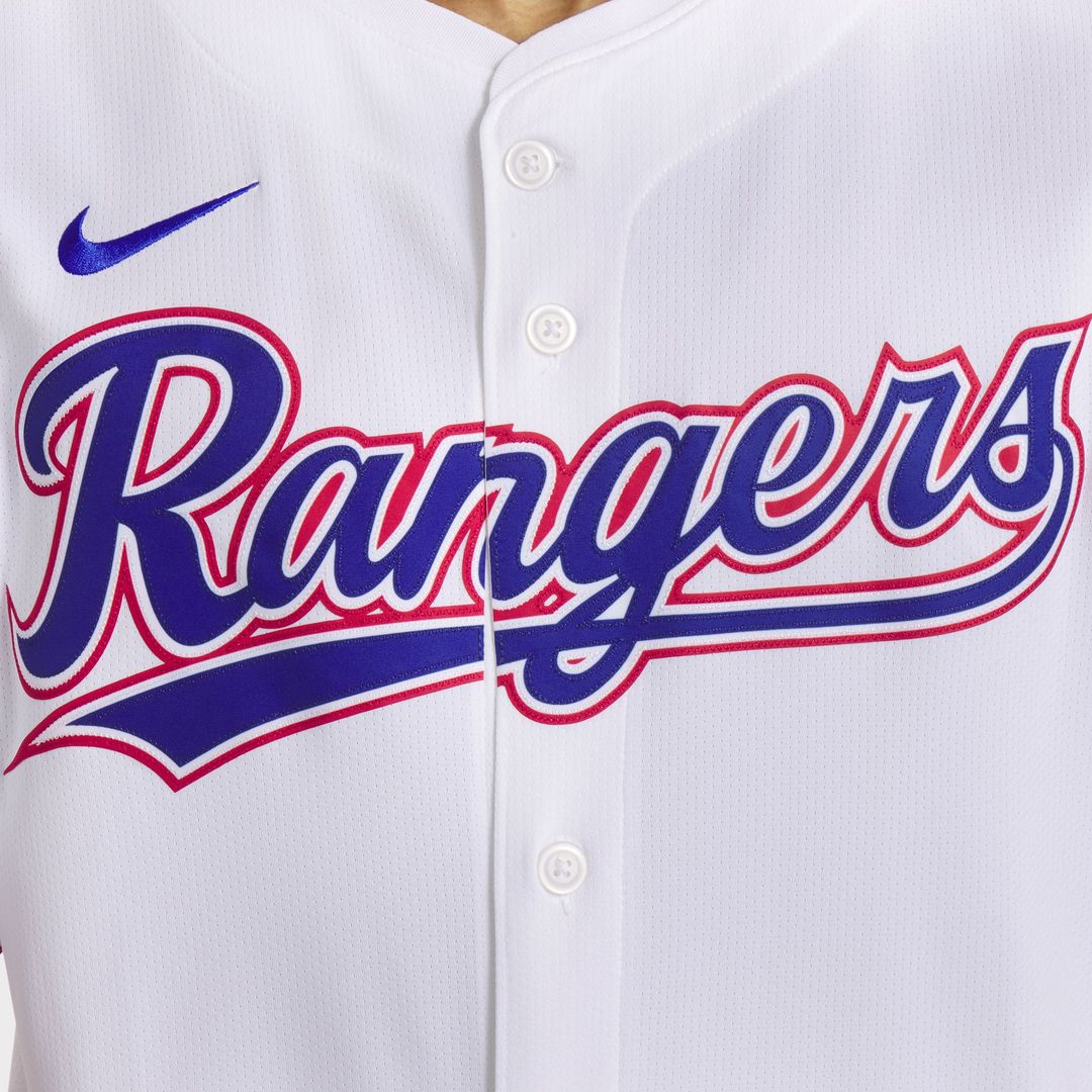 Texas Rangers Nike Jersey White