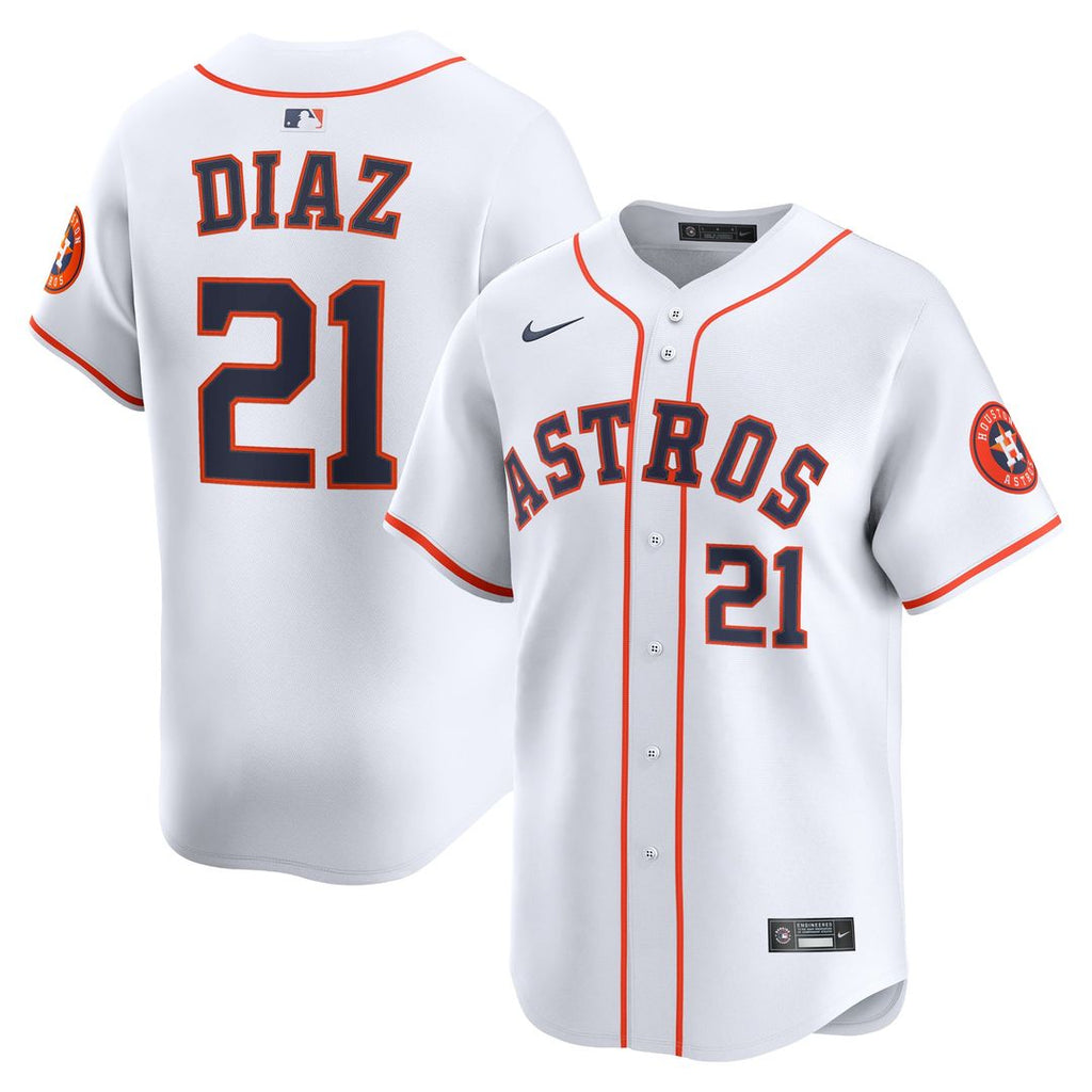 Houston Astros Nike White Authentic MLB baseball jersey