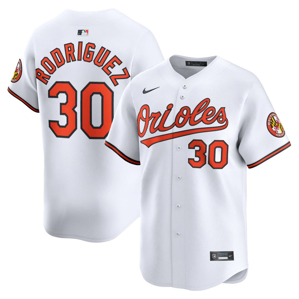 Baltimore Orioles Nike White Authentic MLB baseball jersey