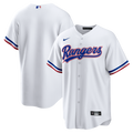 Texas Rangers Nike White Replica MLB baseball jersey