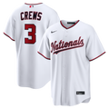 Washington Nationals Nike White Replica MLB baseball jersey