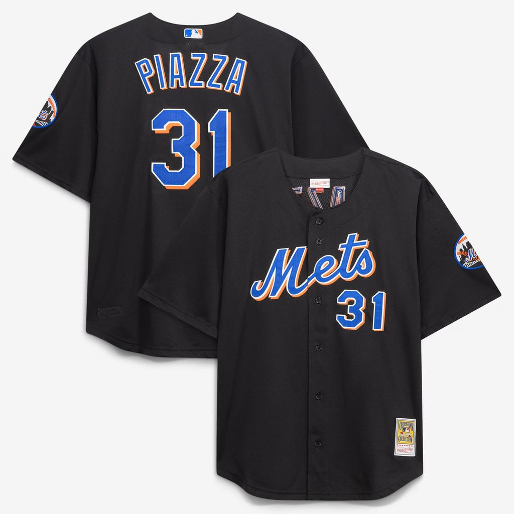 New York Mets Mitchell & Ness Authentic Jersey Black