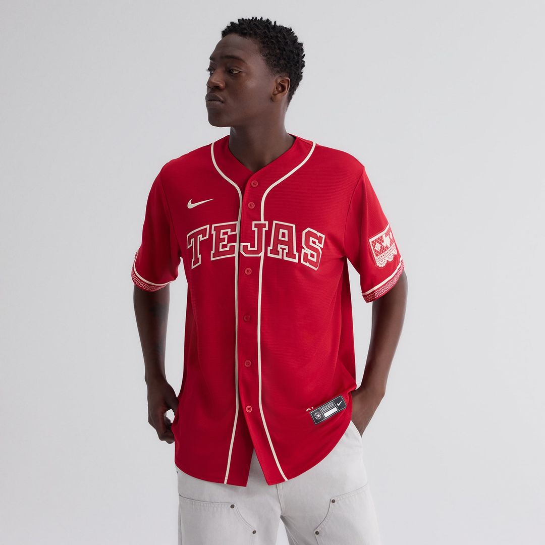 Texas Rangers Nike Jersey Red