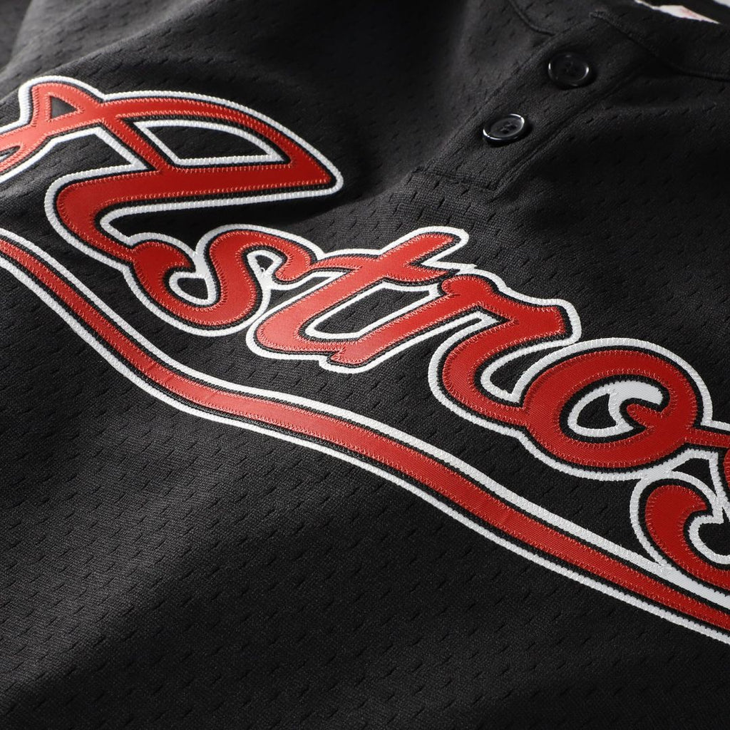 Houston Astros Mitchell & Ness Authentic Jersey Black