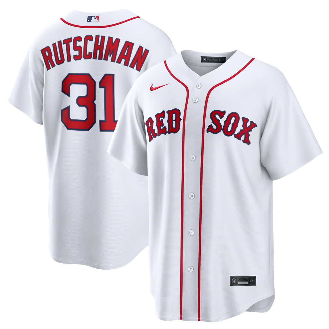 Boston Red Sox Nike White Replica MLB baseball jersey