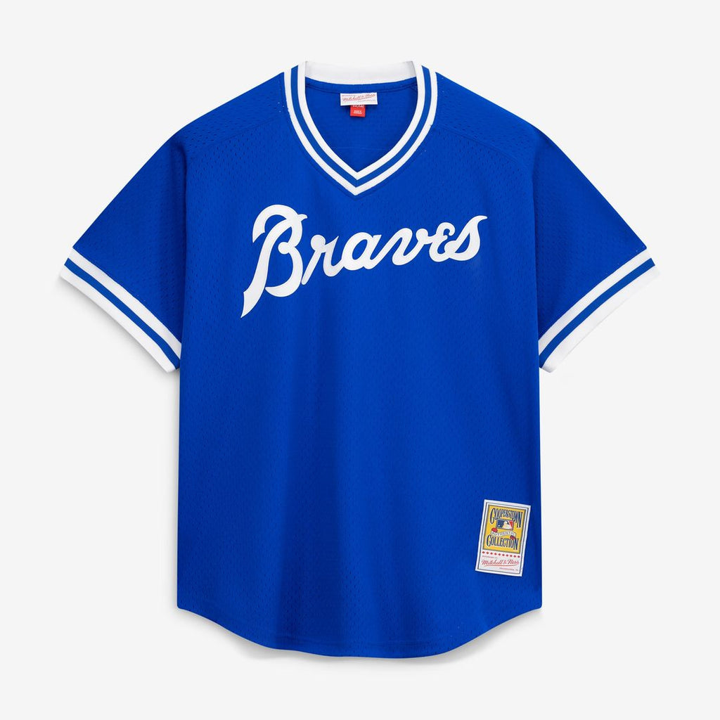 Atlanta Braves Mitchell & Ness Authentic Jersey Royal