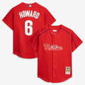 Philadelphia Phillies Mitchell & Ness Red MLB baseball jersey