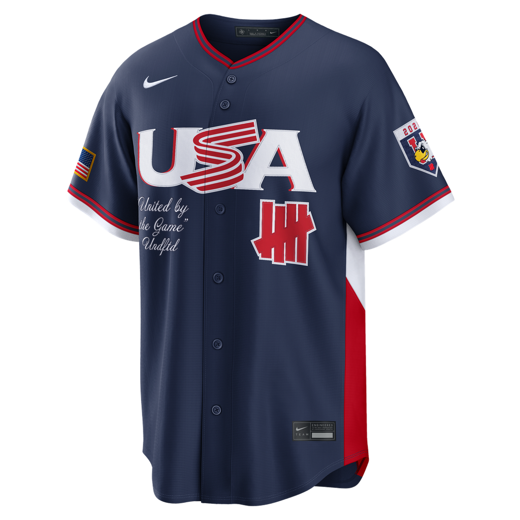 USA Baseball Nike x Undefeated Jersey Navy