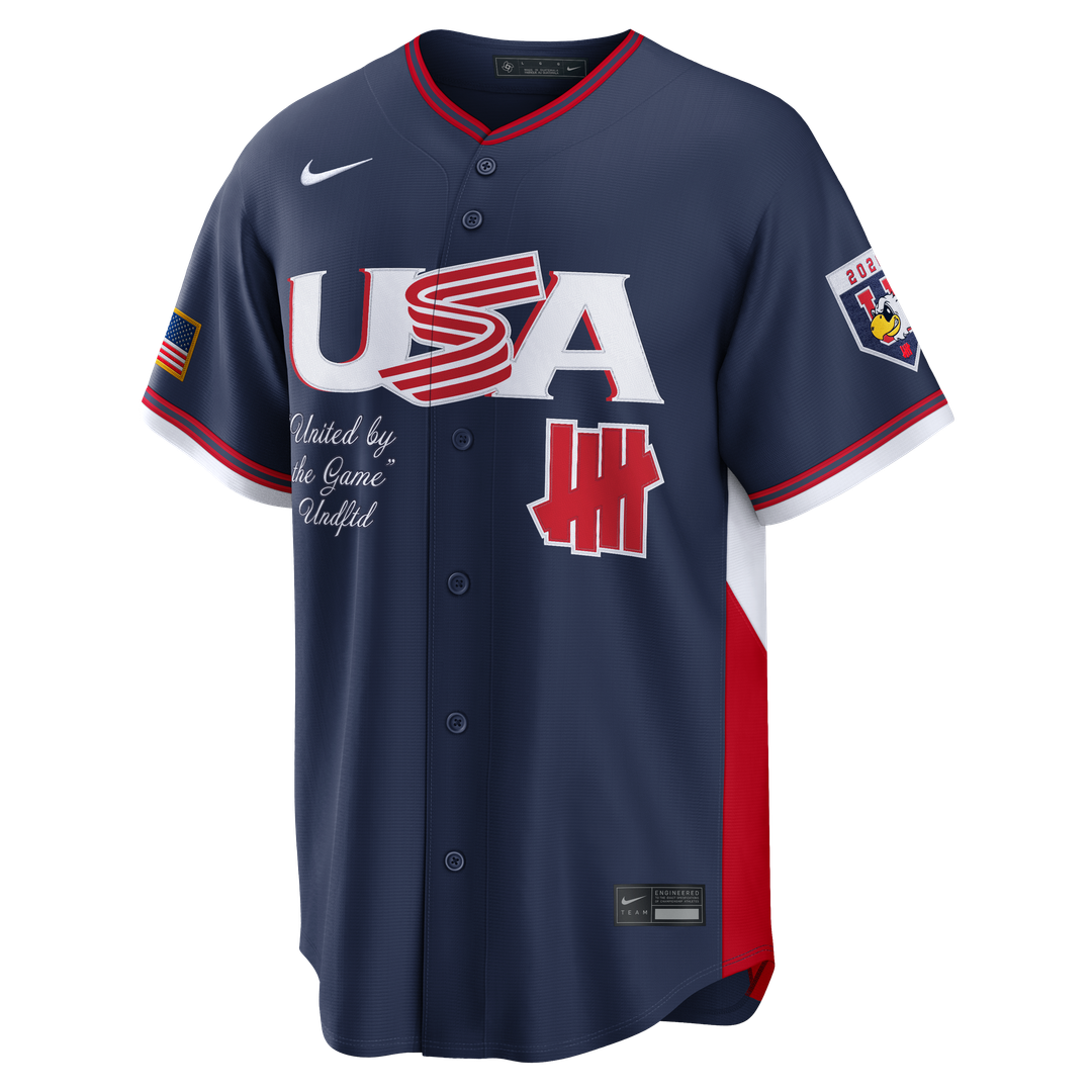 USA Baseball Nike x Undefeated Jersey Navy