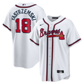 Atlanta Braves Nike White Replica MLB baseball jersey